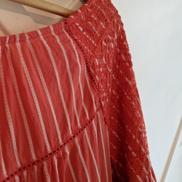 Free People Lola Embroidered Mini Bohemian dress - Picture 3 of 8